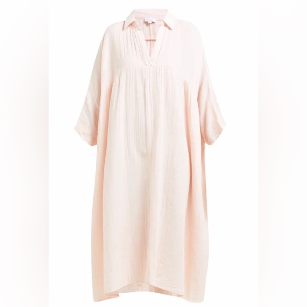 1 Day Left to Ship! 
🦋 PRISTINE RHODE Leo Crinkle Cotton Gauze Dress